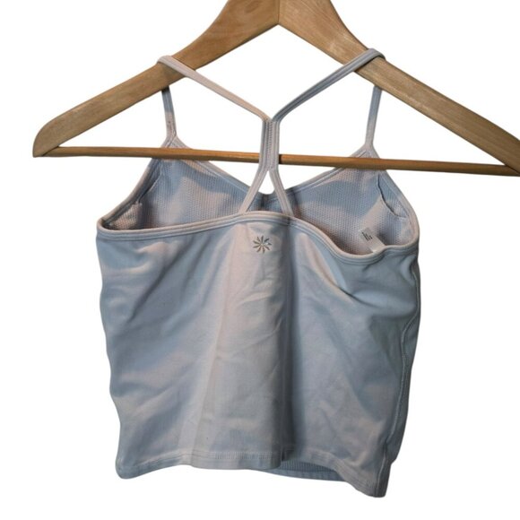 Athleta Girl Light Blue Strappy Sports Tank Size 12 - Picture 2 of 2